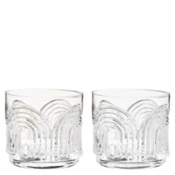 Deco Lowball glass Beau i krystall 33 cl 2 stk