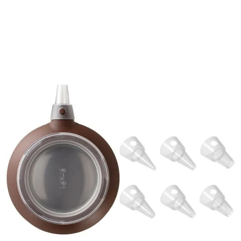 Decomax sprøytesett med 6 tupper