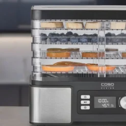 DH 450 dehydrator 5 hyller stål/svart