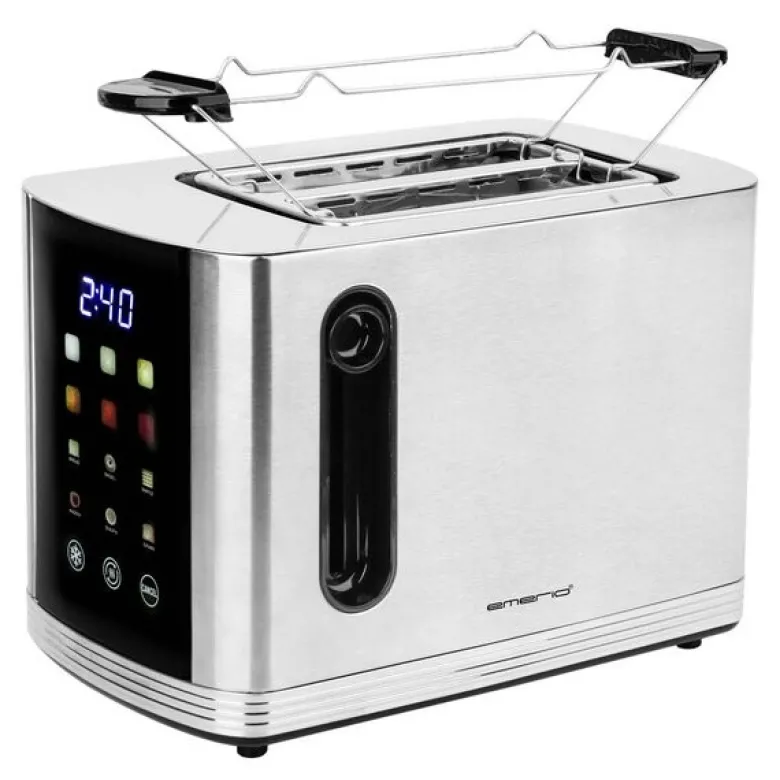 Digital brødrister TO-132888 2 skiver 800W rustfritt stål
