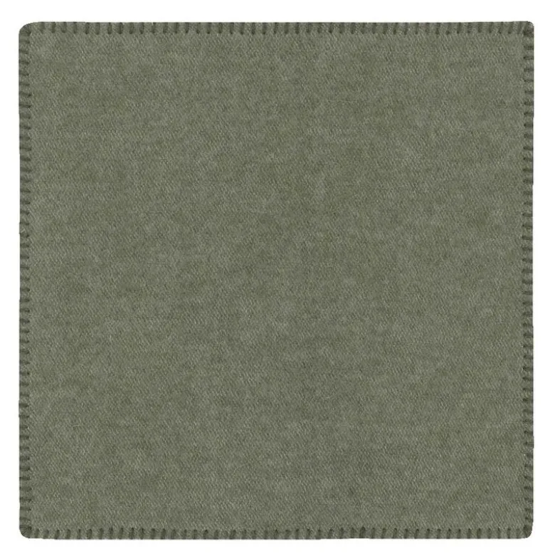 Djupedalen ull sitteunderlag 43x43 cm grønn