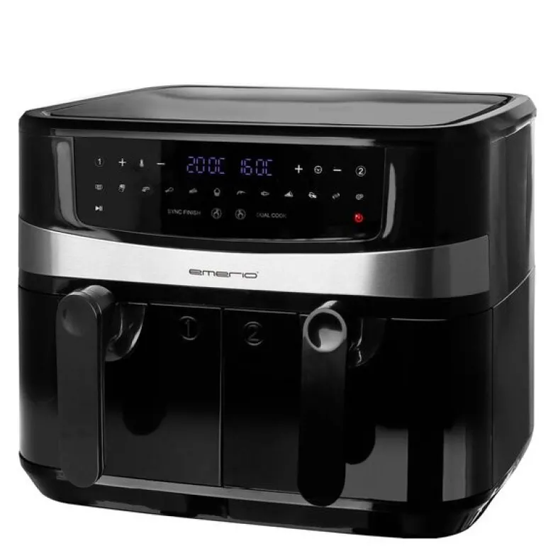 Dobbel airfryer 10L svart