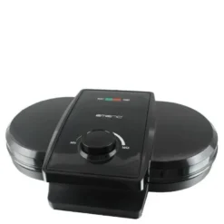 Dobbelt vaffeljern WM-107165 svart