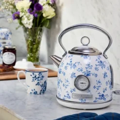 Dome vannkoker 1,7L China Rose blå/hvit