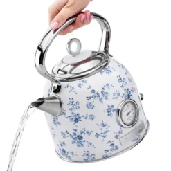 Dome vannkoker 1,7L China Rose blå/hvit