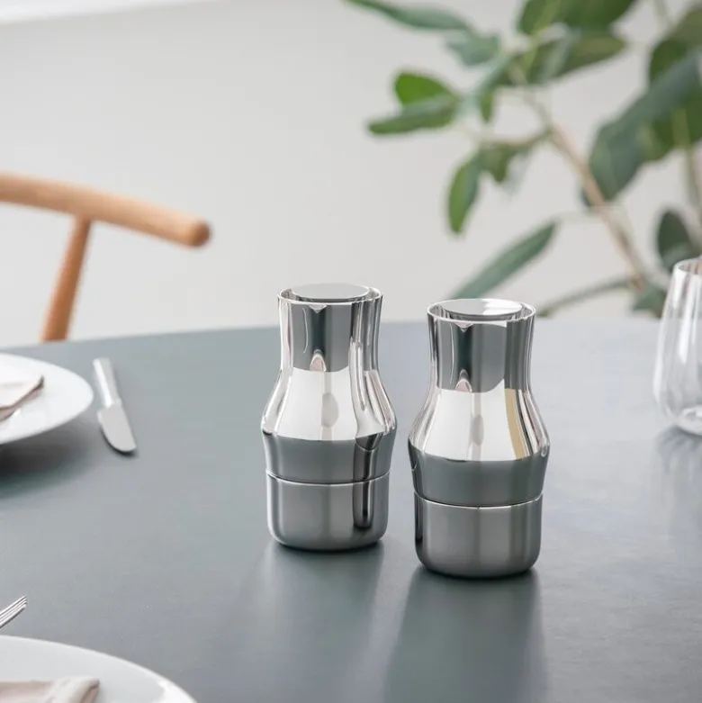 Dorotea kvern 14 cm blankt stål