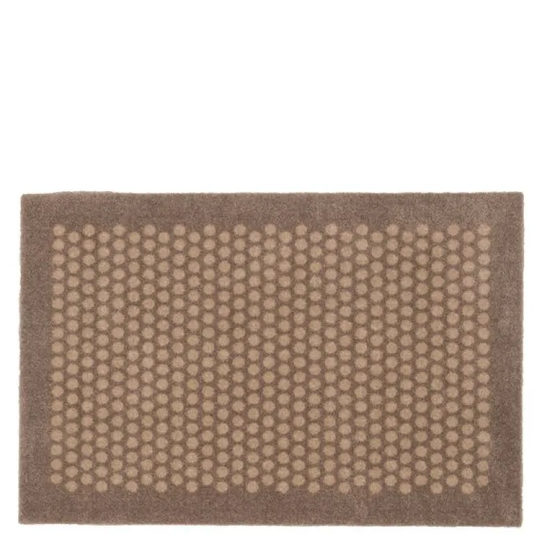 Dot gulvmatte 90x60 cm beige