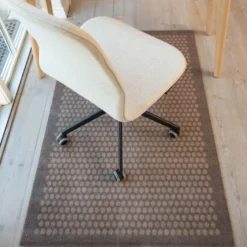 Dot gulvmatte 130x90 cm beige