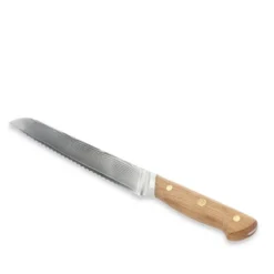 Douron brødkniv 33 cm damaskusstål/eik