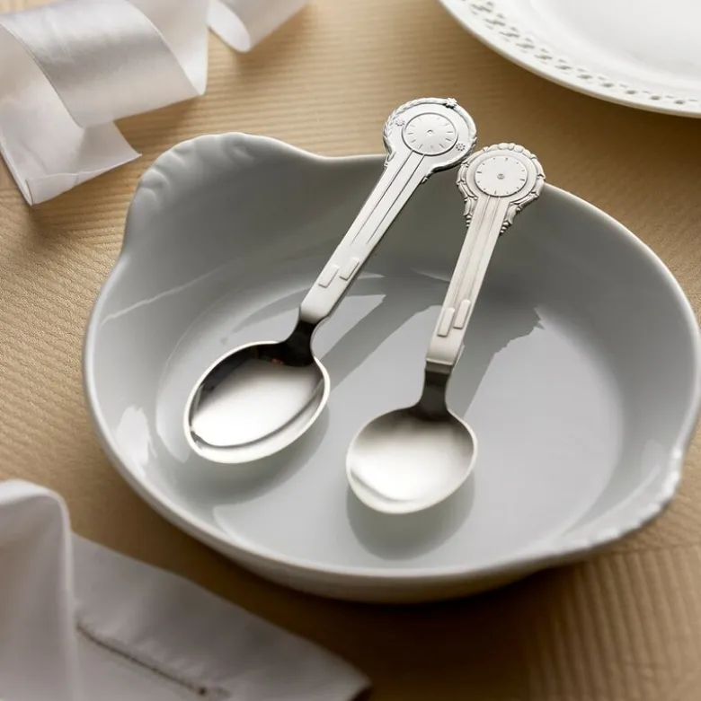 Dåpsskje Klokke 14,4 cm 830