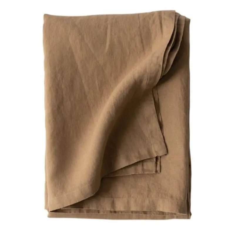 Duk lin 145x270 cm hazelnut
