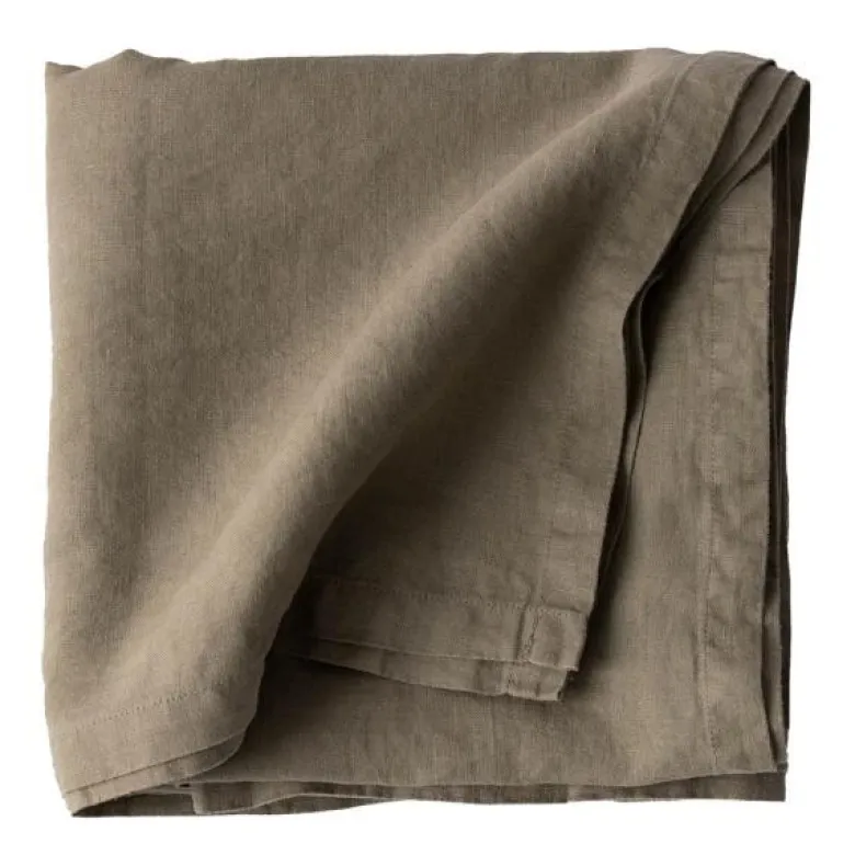 Duk lin 145x145 cm olive