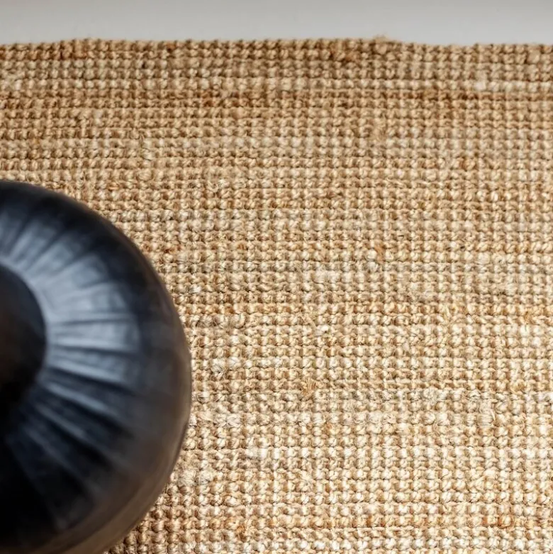 Earth jute gulvteppe 70x140 cm natur