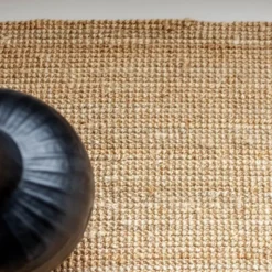 Earth jute gulvteppe 160x230 cm natur