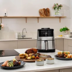 Easy Fry Silence airfryer 5 L rustfritt stål