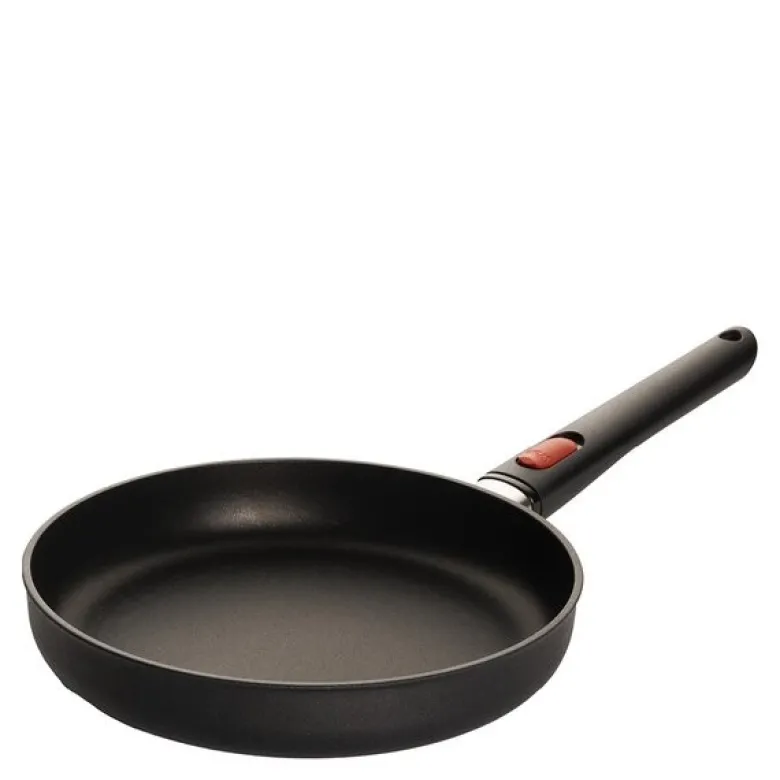 ECO Lite QXR stekepanne 24 cm avtagbart håndtak svart