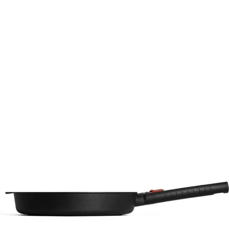 Eco logic qxr stekepanne 28 cm avtagbart håndtak svart