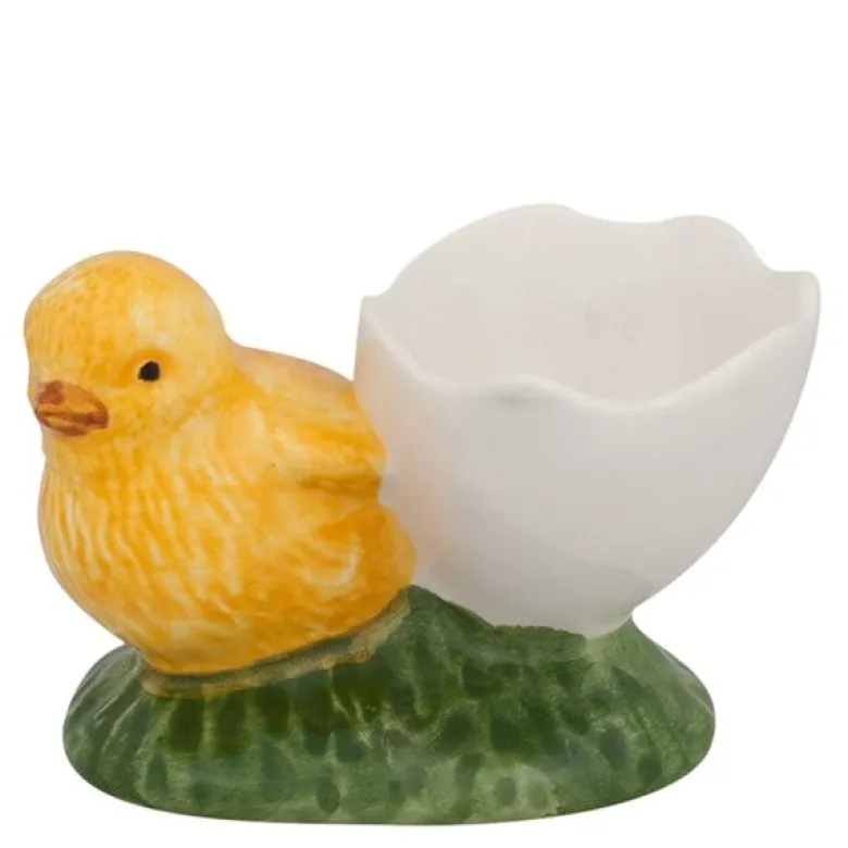 Egg cup eggeglass 9x6 cm hvit