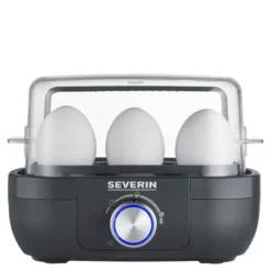 Eggekoker EK3166 med elektronisk kontroll 6 egg svart