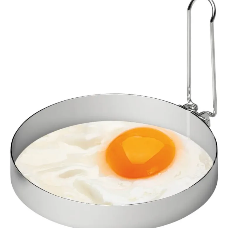 Eggring for egg og pannekaker 11x11 cm stål