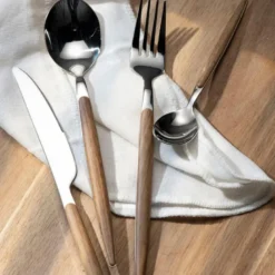 Eik skje 20 cm natur/blank