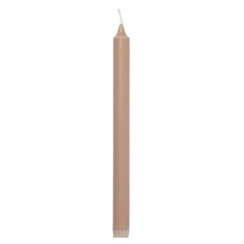 EKO Kronelys 2,2x28 cm warm beige