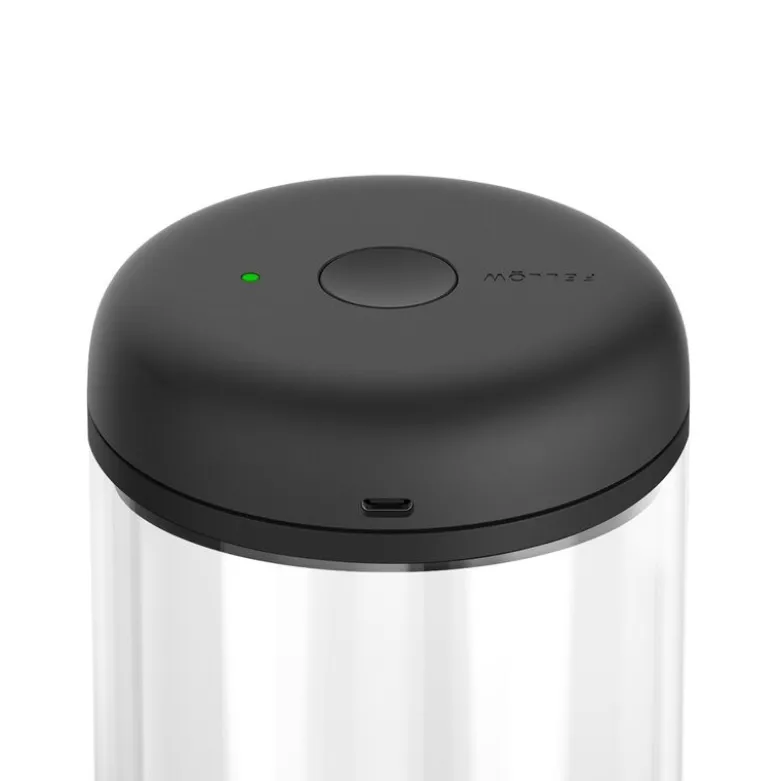 Electric Atmos vakuum oppbevaringsboks 1,2L klart glass