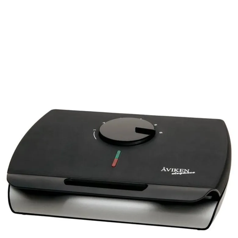 Elegance dobbelt vaffeljern 910.2 med lyd 1600W svart