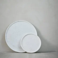 Ellia serveringsfat 40x40 cm hvit
