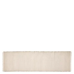 Elouise bordløper 41,5x140 cm offwhite/fungi grey
