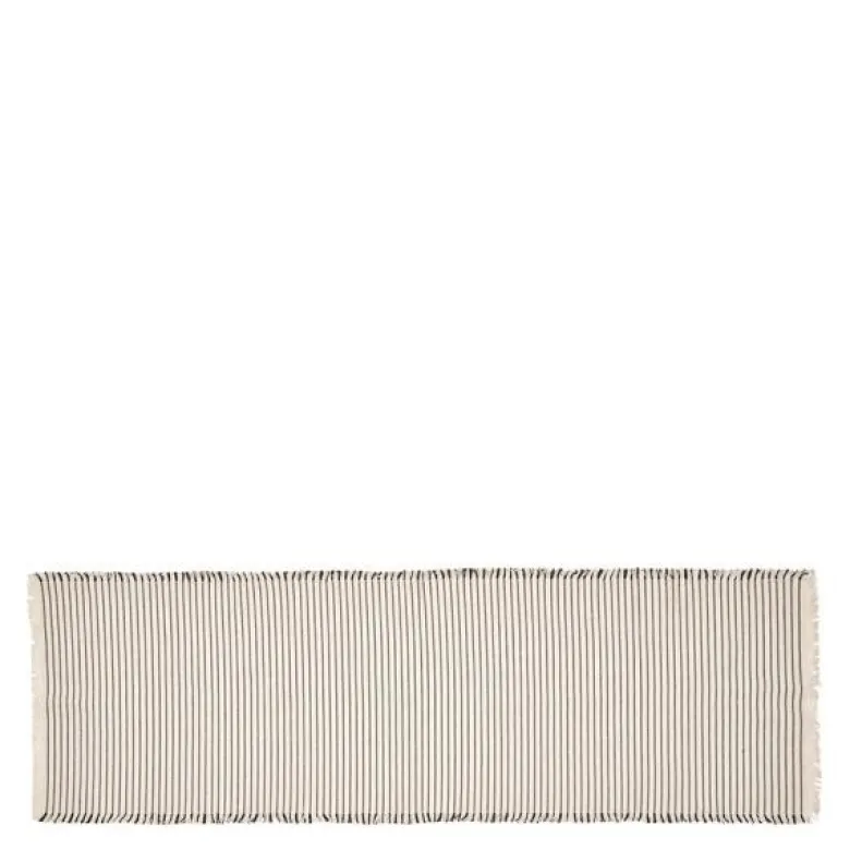 Elouise bordløper 41,5x140 cm offwhite/black