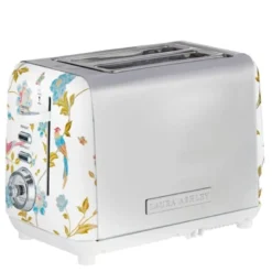 Elveden brødrister 2 skiver white/silver