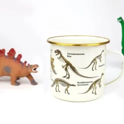 Emaljekopp 50 cl dinosaur