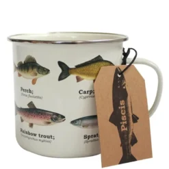 Emaljekopp 50 cl fisk