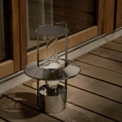 EM portable LED skipslampe 43 cm stål