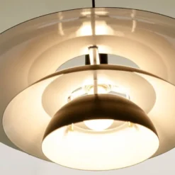 Epsilon taklampe 45 cm svart