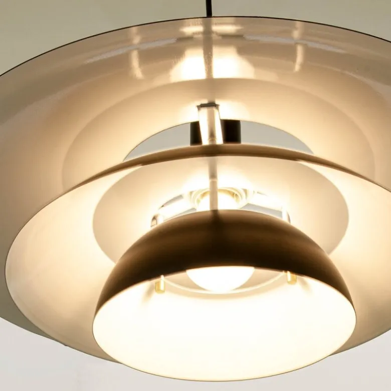 Epsilon taklampe 45 cm svart