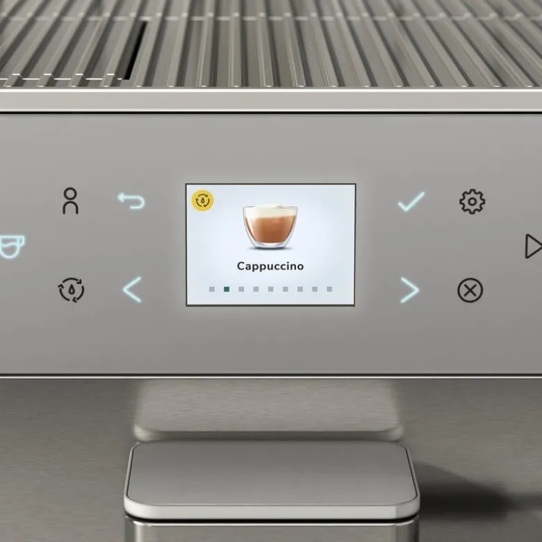 Espressomaskin helautomatisk KF6 rustfritt stål