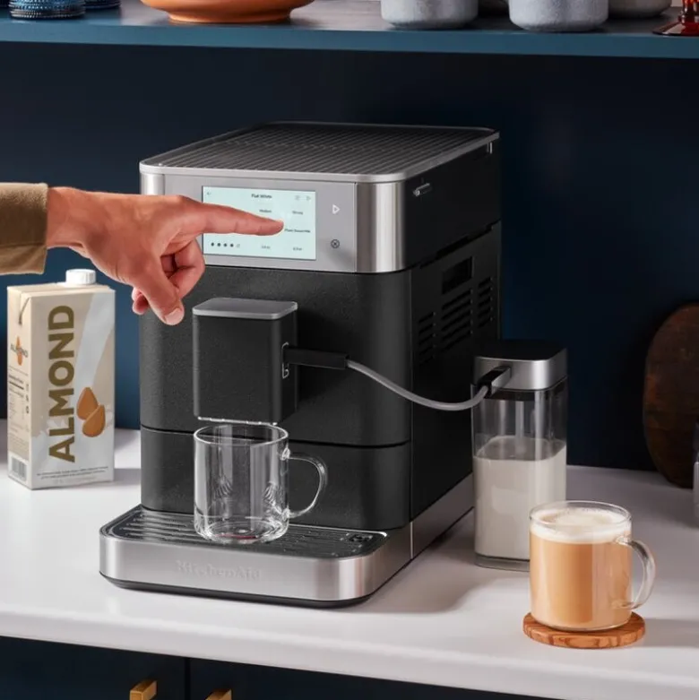 Espressomaskin helautomatisk KF8 cast iron black