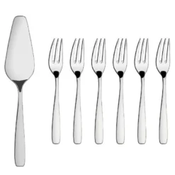 Essentials kakespade + 6 gafler blank