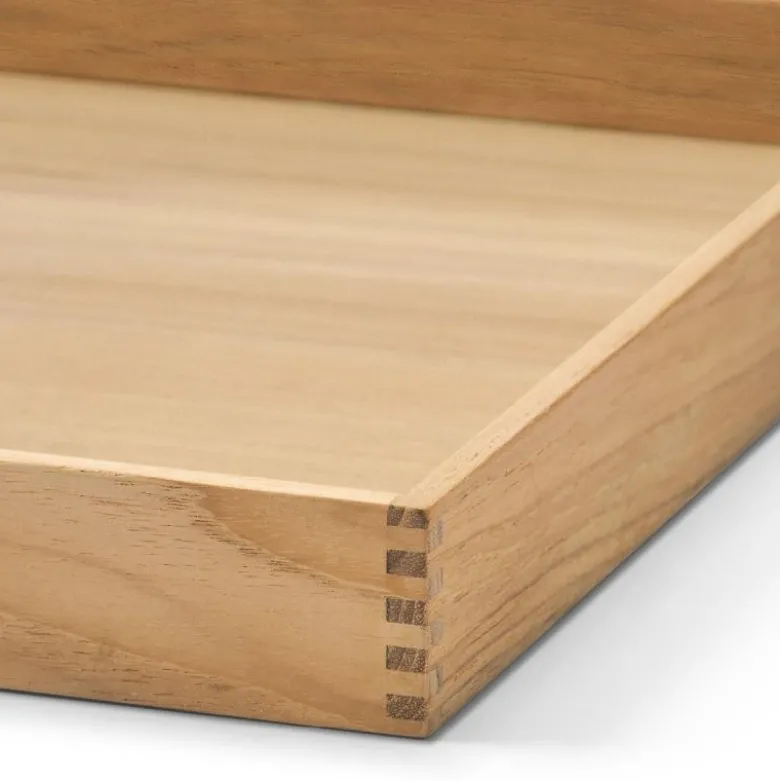 Even teak brett 37x47 cm nupo lys grå