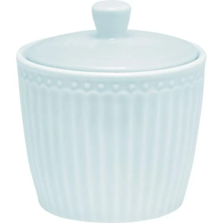 Everyday Alice sukkerskål 8,5 cm pale blue