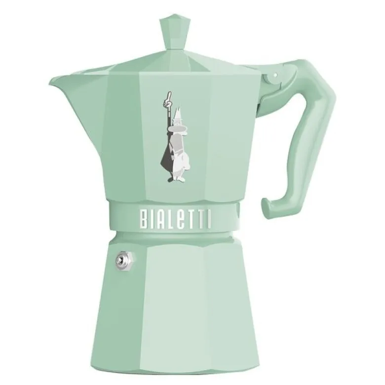 Exclusive espressokanne 6 kopper 25 cl pastellgrønn