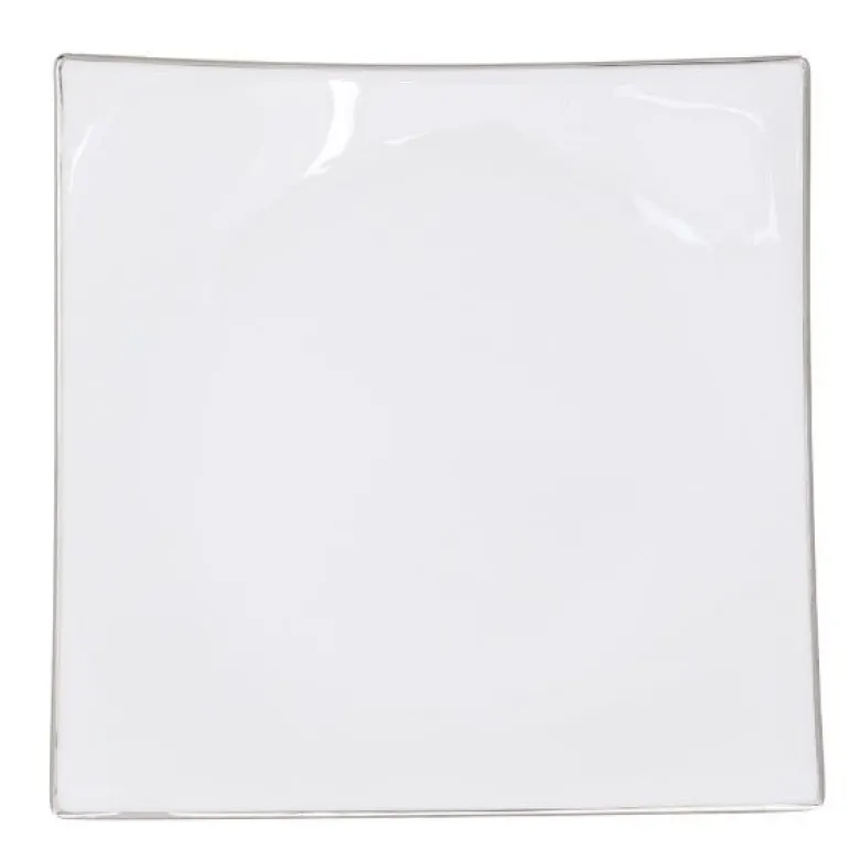 Extreme Platinum tallerken 26x26 cm