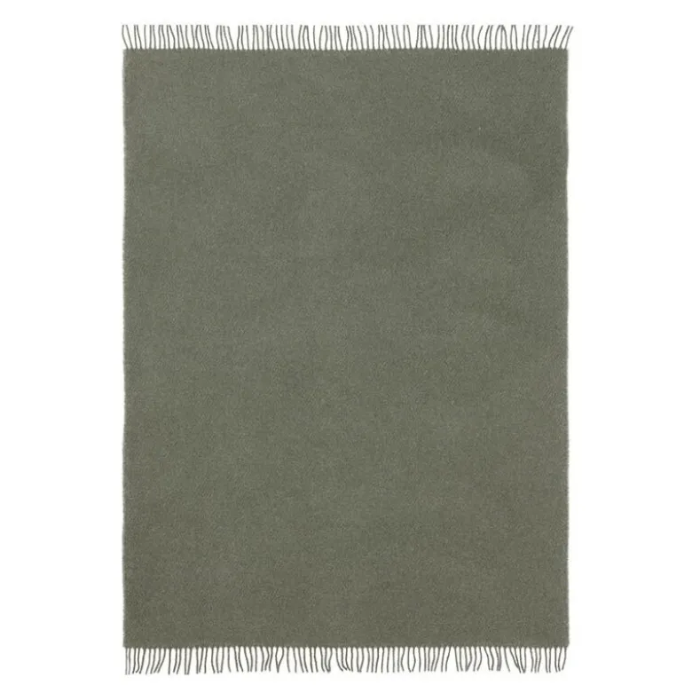 Falketind ullpledd 120x180 cm grønn