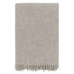 Falketind ullpledd 120x180 cm naturlig beige