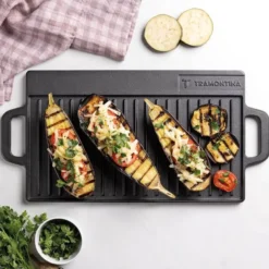 Fargo grillplate 37 cm svart