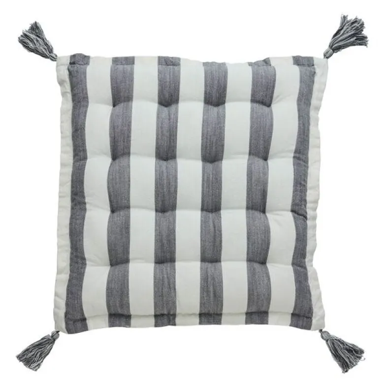 Felima sittepute 45x45 cm hvit/mørk grå