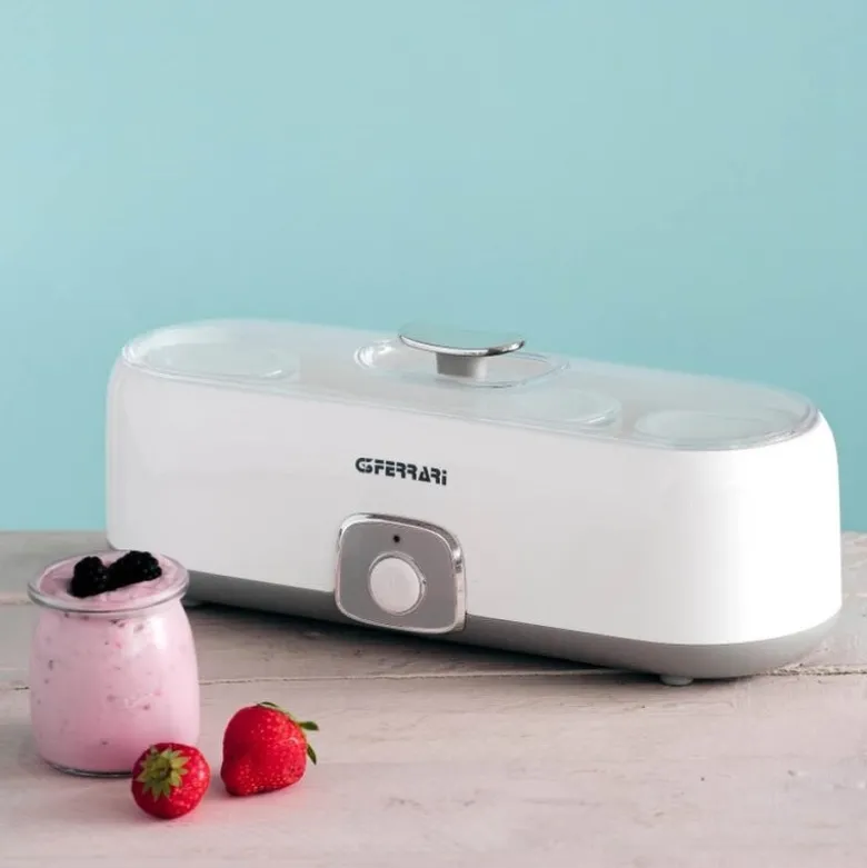 Fermento 4 yoghurt maker med 4 glass hvit