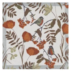 Fåglabäck serviett 35x35 cm brun